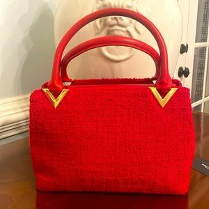 Valentino Garavani RED handbag /vintage
